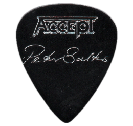 accept Guitar Pick - Púa de Guitarra