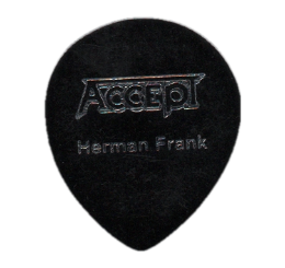 accept Guitar Pick - Púa de Guitarra
