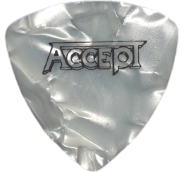 accept Guitar Pick - Púa de Guitarra